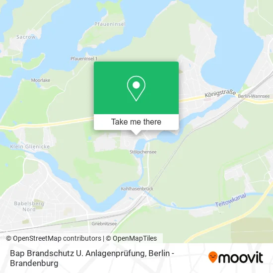 Карта Bap Brandschutz U. Anlagenprüfung