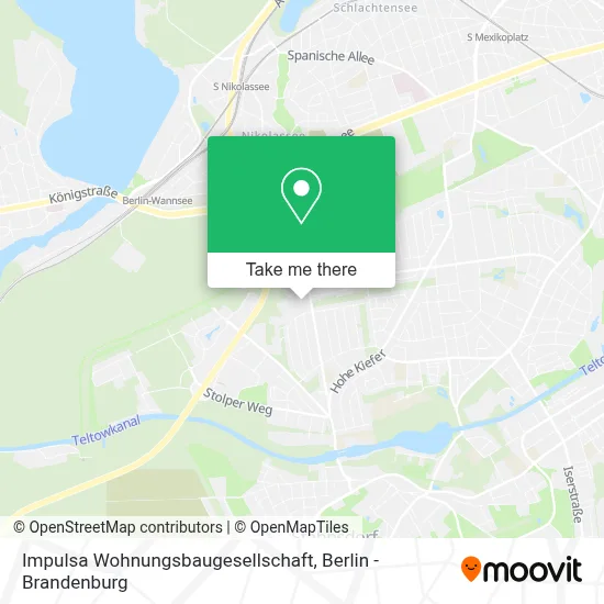 Impulsa Wohnungsbaugesellschaft map