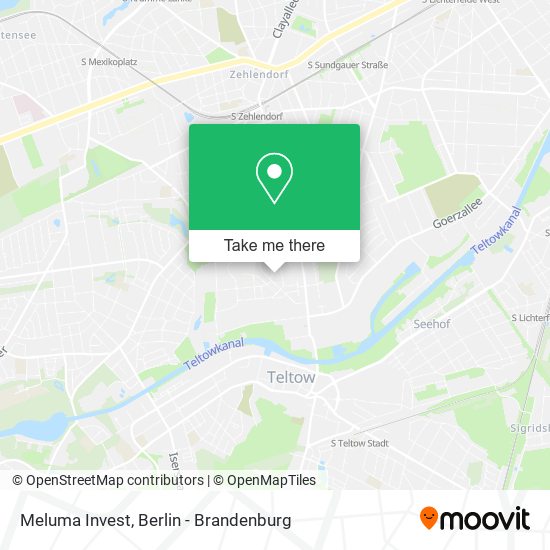 Meluma Invest map