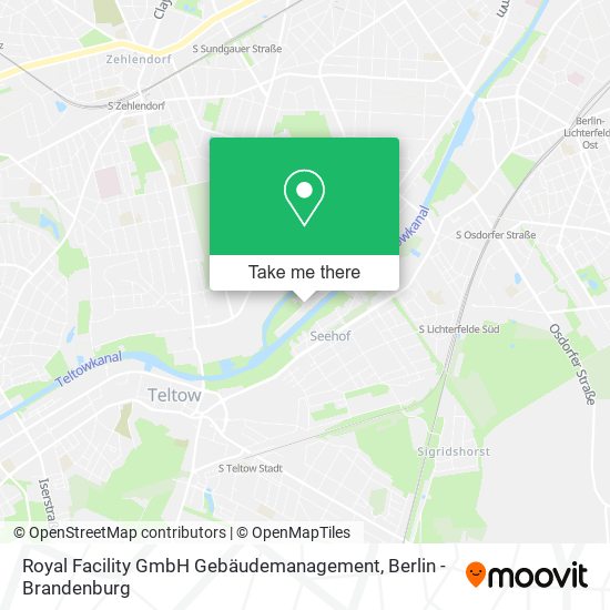 Карта Royal Facility GmbH Gebäudemanagement