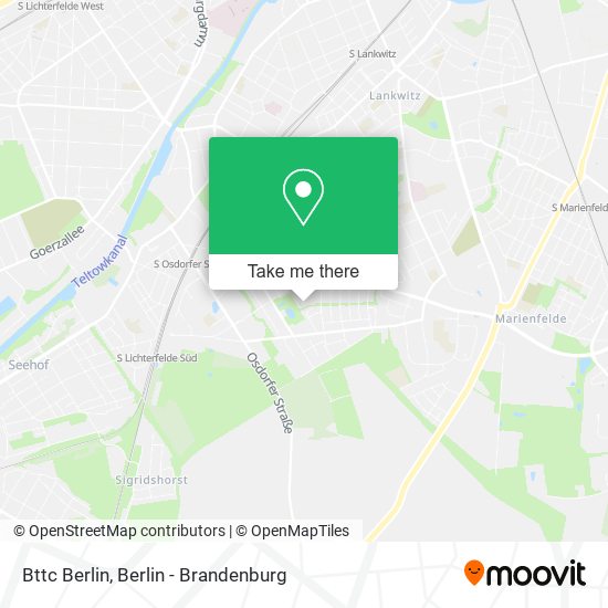 Bttc Berlin map