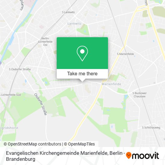 Evangelischen Kirchengemeinde Marienfelde map