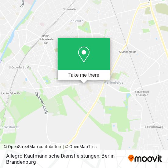 Allegro Kaufmännische Dienstleistungen map