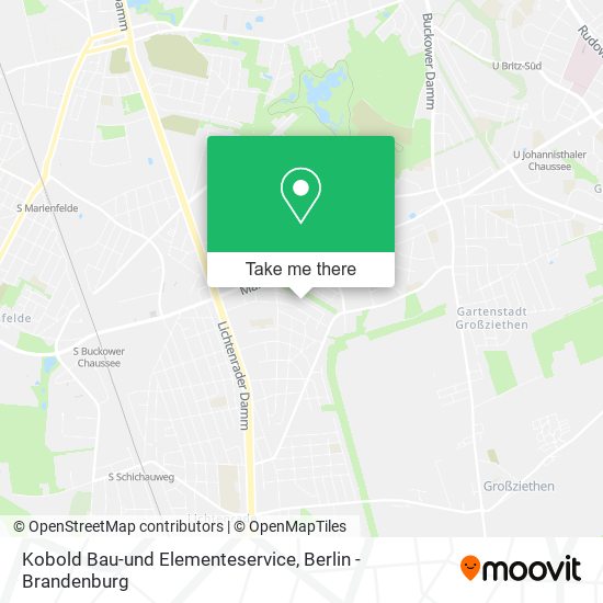 Kobold Bau-und Elementeservice map