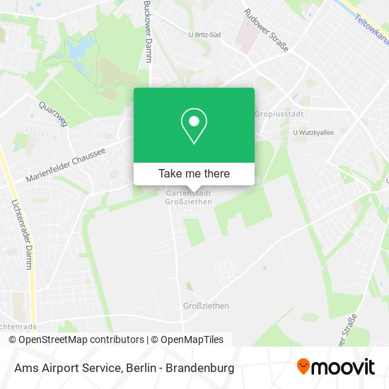 Ams Airport Service map