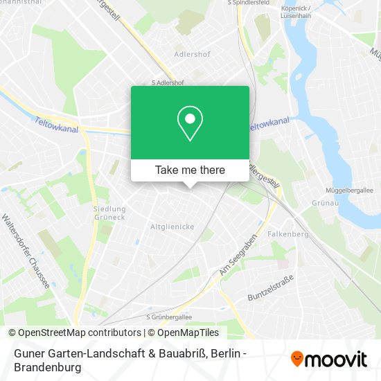 Guner Garten-Landschaft & Bauabriß map