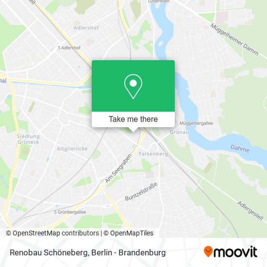 Renobau Schöneberg map