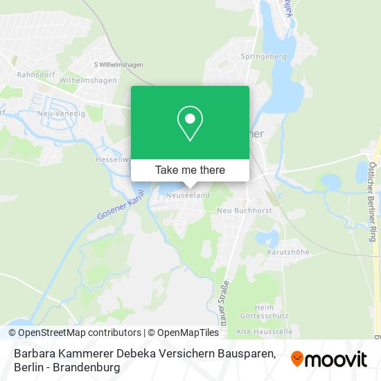 Карта Barbara Kammerer Debeka Versichern Bausparen