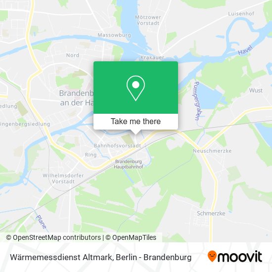 Wärmemessdienst Altmark map