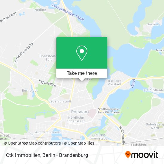 Ctk Immobilien map