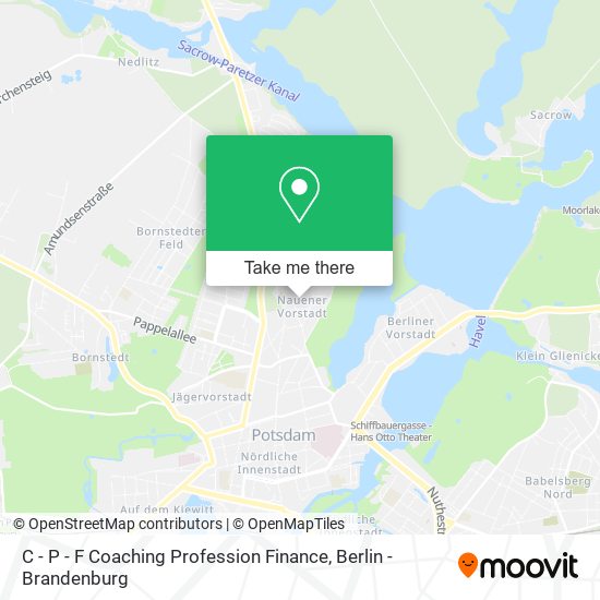 C - P - F Coaching Profession Finance map