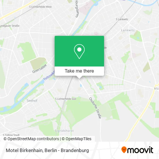 Карта Motel Birkenhain