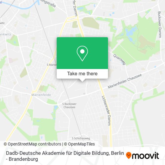 Dadb-Deutsche Akademie für Digitale Bildung map