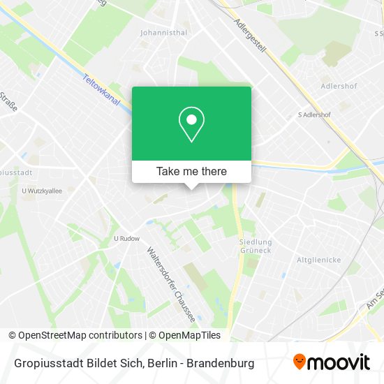 Gropiusstadt Bildet Sich map