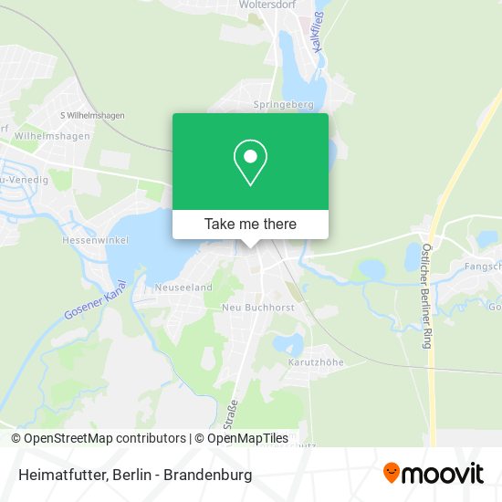 Heimatfutter map