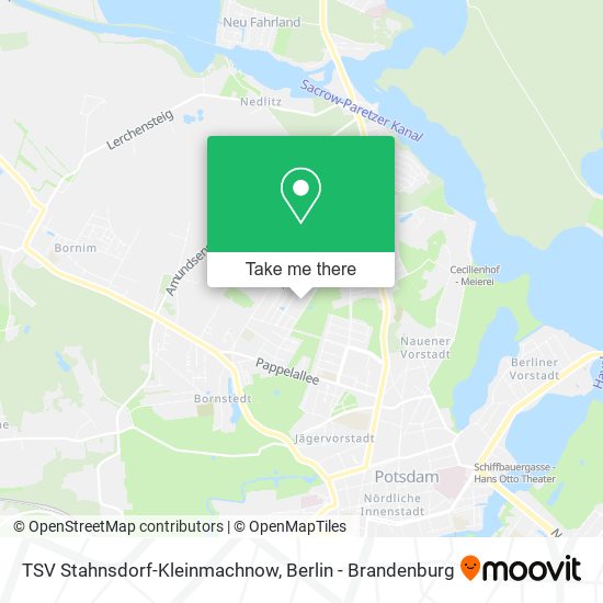 TSV Stahnsdorf-Kleinmachnow map