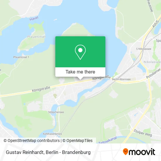 Карта Gustav Reinhardt