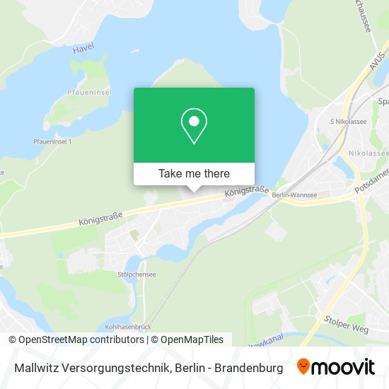 Mallwitz Versorgungstechnik map