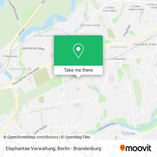 Elephantae Verwaltung map