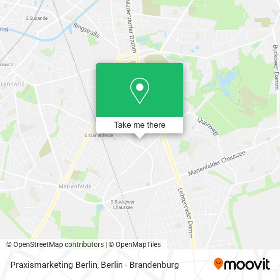 Praxismarketing Berlin map