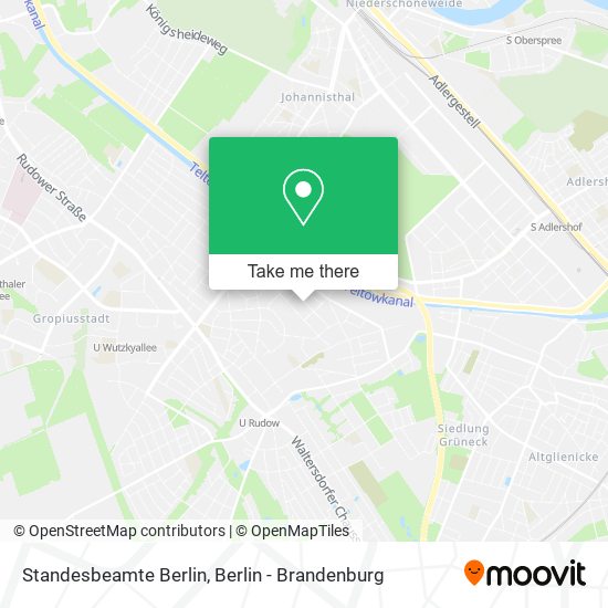 Standesbeamte Berlin map