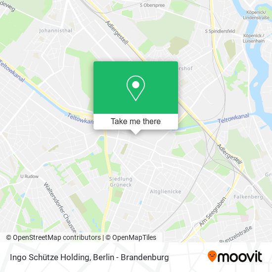 Карта Ingo Schütze Holding