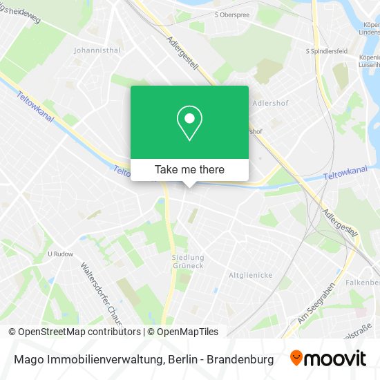 Mago Immobilienverwaltung map