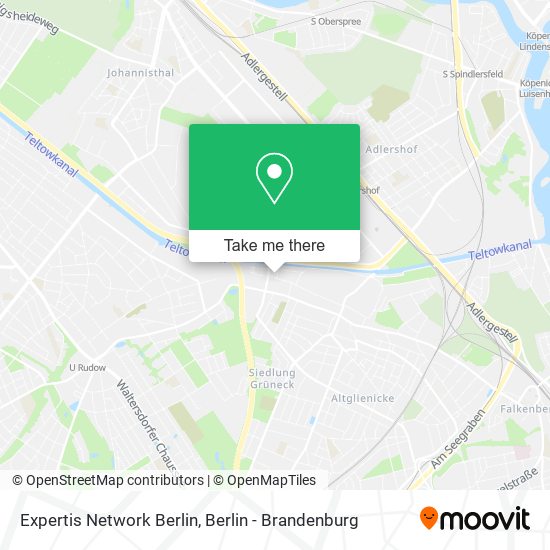 Expertis Network Berlin map