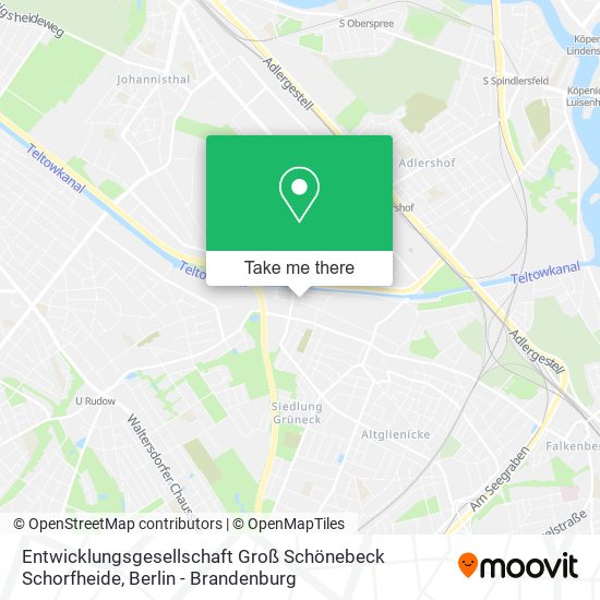 Entwicklungsgesellschaft Groß Schönebeck Schorfheide map
