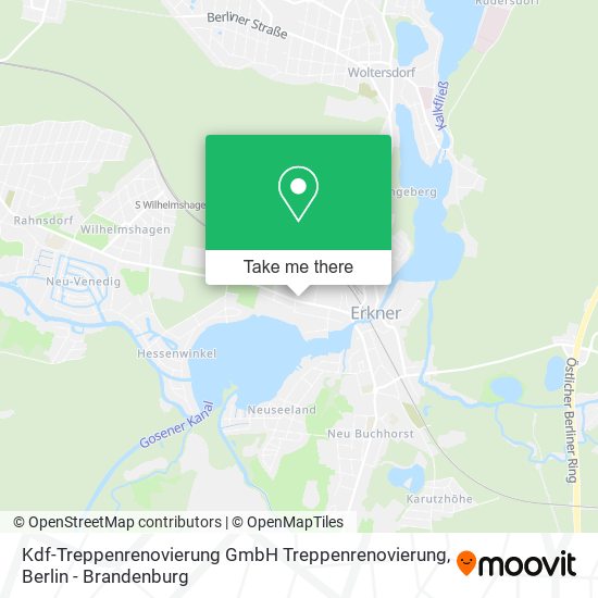 Карта Kdf-Treppenrenovierung GmbH Treppenrenovierung