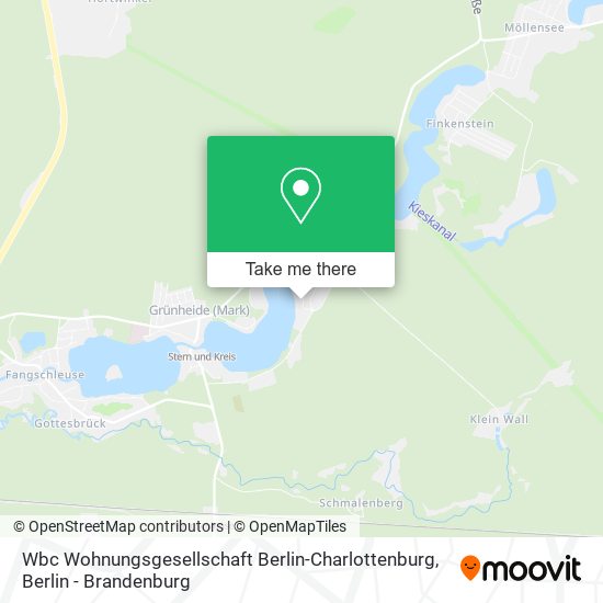 Wbc Wohnungsgesellschaft Berlin-Charlottenburg map