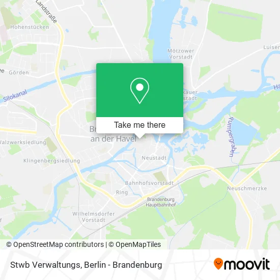 Карта Stwb Verwaltungs