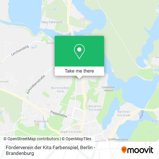 Förderverein der Kita Farbenspiel map