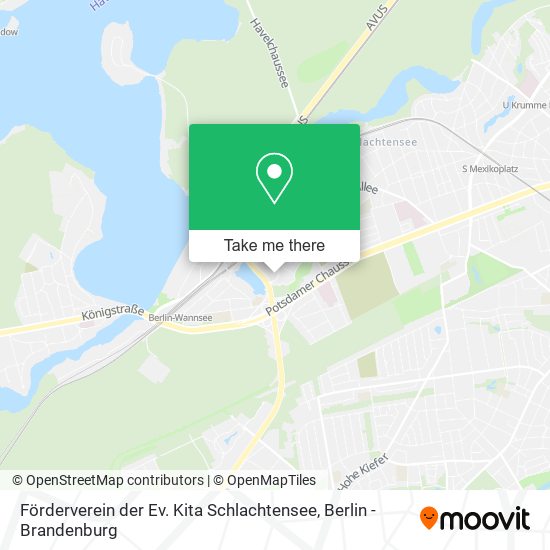 Förderverein der Ev. Kita Schlachtensee map