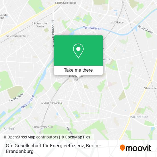 Gfe Gesellschaft für Energieeffizienz map