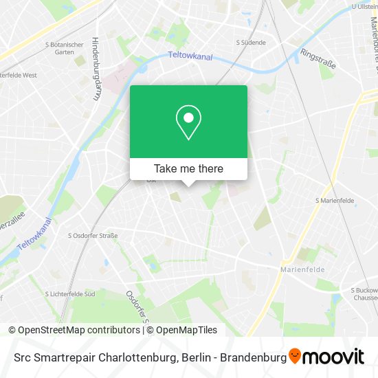 Карта Src Smartrepair Charlottenburg