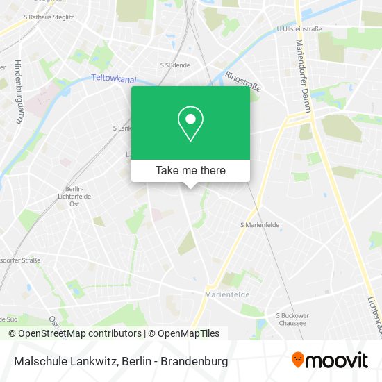 Карта Malschule Lankwitz