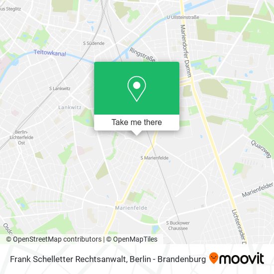 Frank Schelletter Rechtsanwalt map