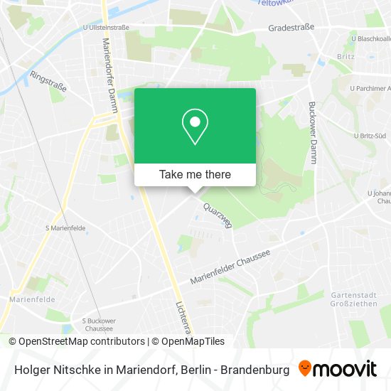 Holger Nitschke in Mariendorf map