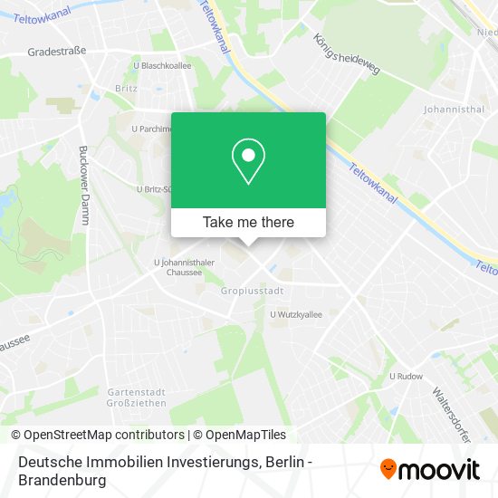 Deutsche Immobilien Investierungs map