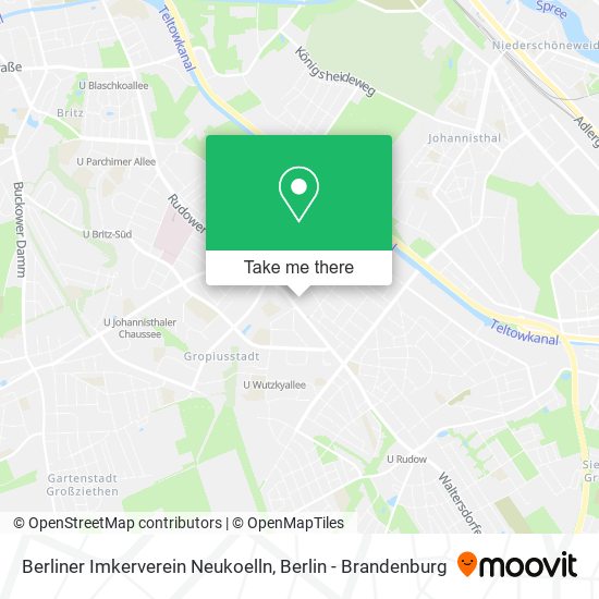 Berliner Imkerverein Neukoelln map