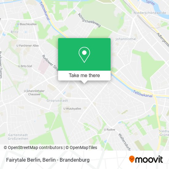 Fairytale Berlin map