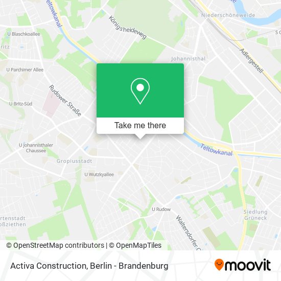 Activa Construction map