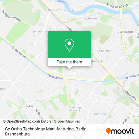 Карта Cc Ortho Technology Manufacturing