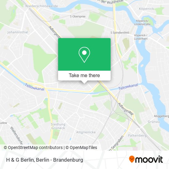 H & G Berlin map