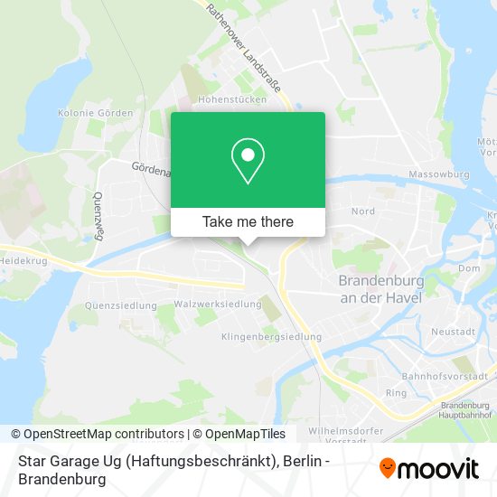 Star Garage Ug (Haftungsbeschränkt) map