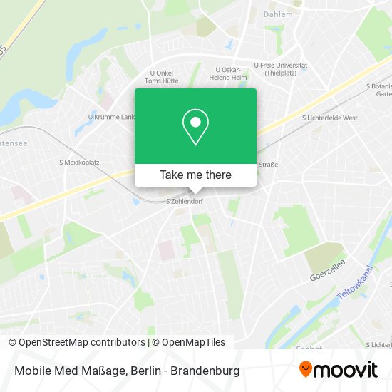 Карта Mobile Med Maßage