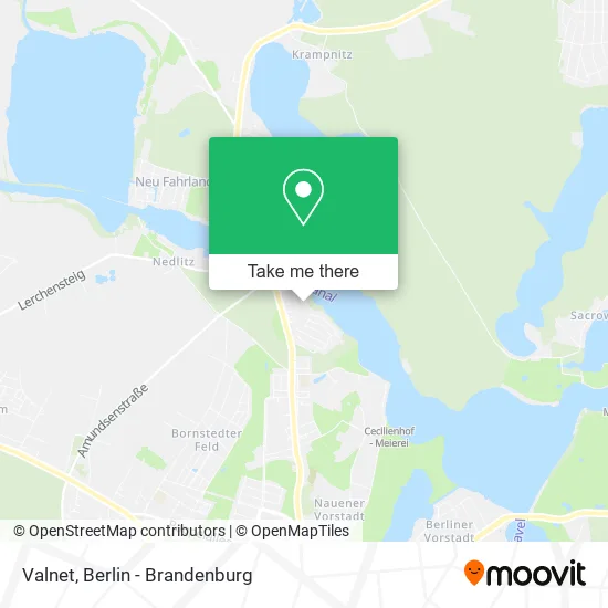 Карта Valnet
