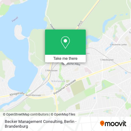 Becker Management Consulting map