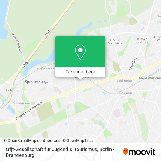 Карта Gfjt-Gesellschaft für Jugend & Tourismus